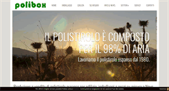 Desktop Screenshot of polibox.it